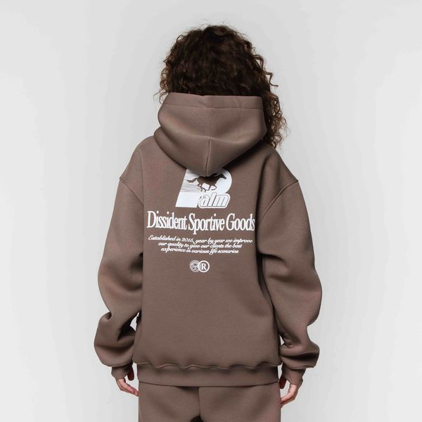 Худи Sportive Goods коричневый - фото 8