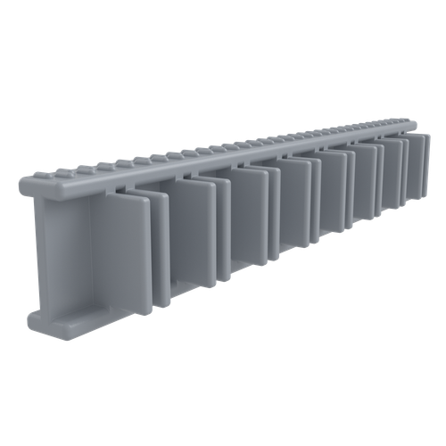 УГЛОВОЙ СЕГМЕНТ ACON 195x34мм, цвет серый