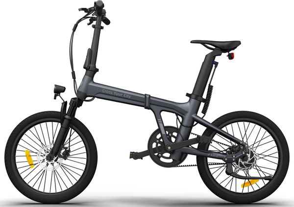 Электровелосипед ADO A20S AIR (36V/9,6Ah) - Серый фото №3