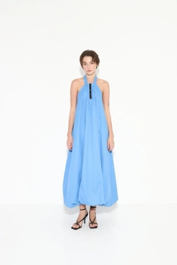 Платье Balloon Maxi Blue