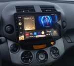 Магнитола для Toyota RAV4 30 2005-2012, Vanguard - FarCar BM018M монитор 10.36" QLED на Android 14, TS10, 4+32Гб, CarPlay, 4G SIM-слот