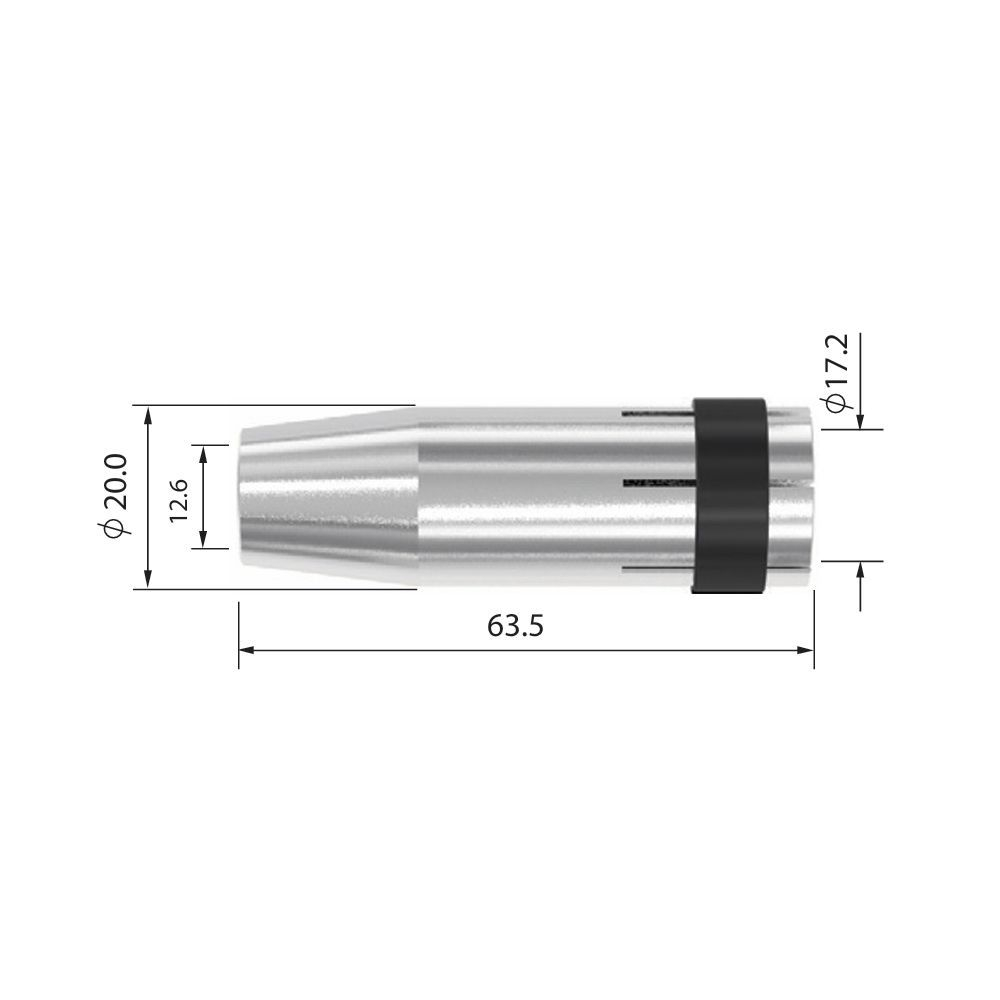Сопло коническое 12.6 mm SGB 240A/240W
