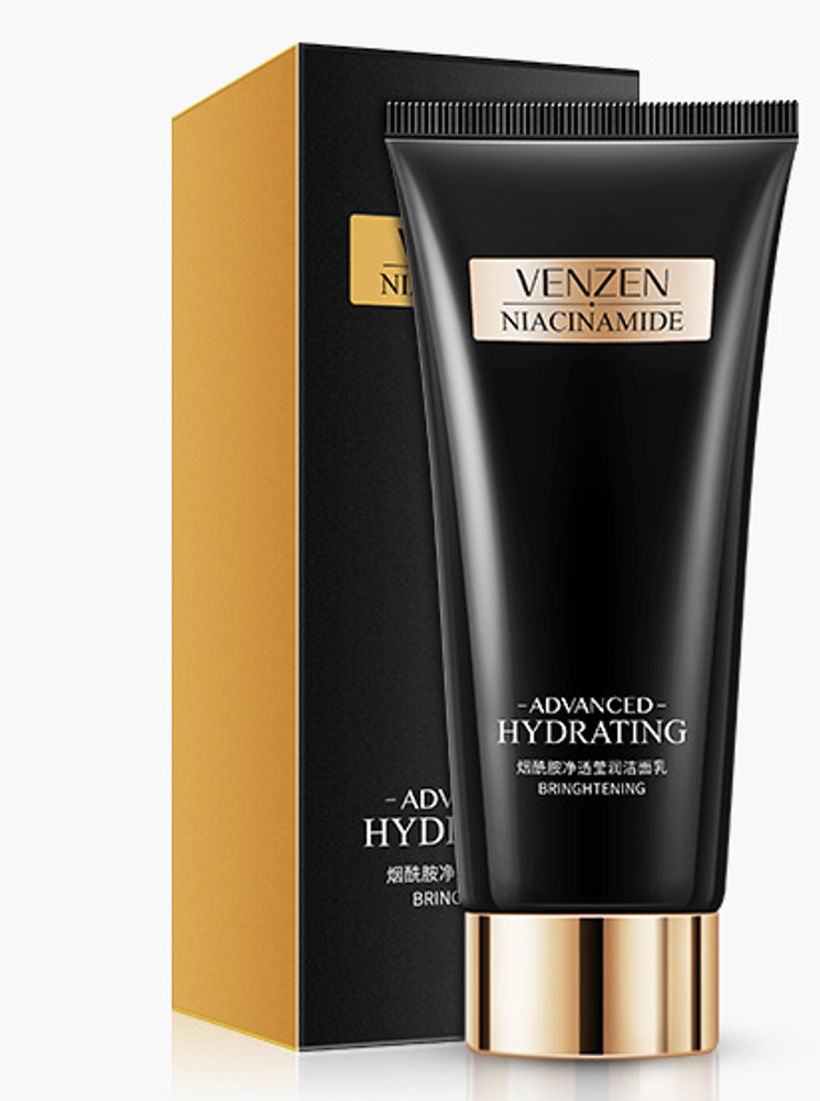 Пенка для умывания Venzen с ниацинамидом Niacinamide Advanced Hydrating, 100 г