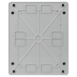 Корпус пластиковый навесной ЭРА COMFORT ЩРН-П-18 IP41 прозрачная крышка белый | Корпуса пластиковые модульные