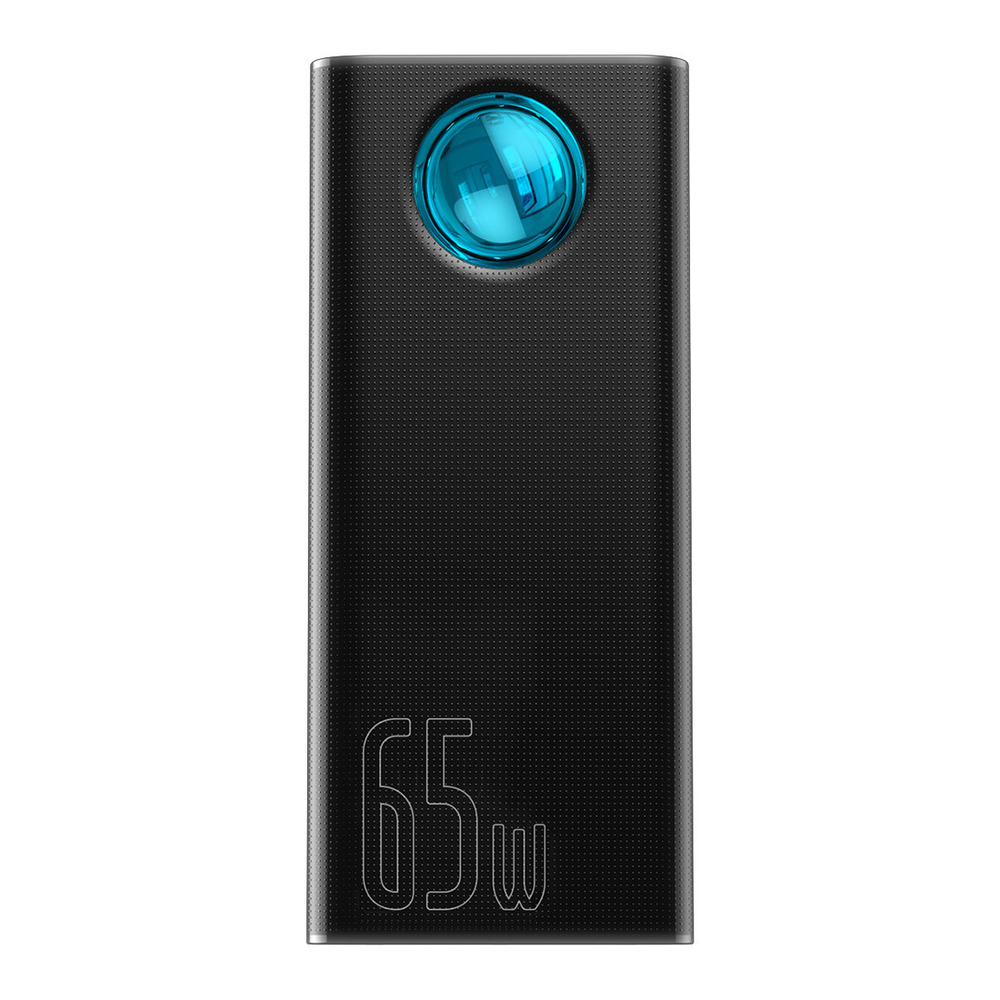 Внешний аккумулятор Baseus Amblight Digital Display Quick Charge Power Bank 65W 30000mAh - Black