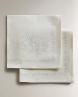 Zara Home столовая салфетка из хлопка, 45 45 см (комплект 2 шт.) · 4279/022