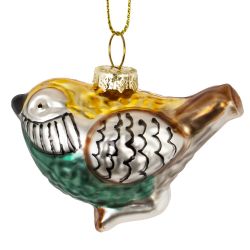 GAEM Украшение новогоднее "Птичка", L7 W4 H6 см, 3в.