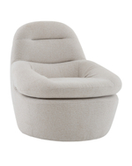 Кресло лаунж Fir светло-серый