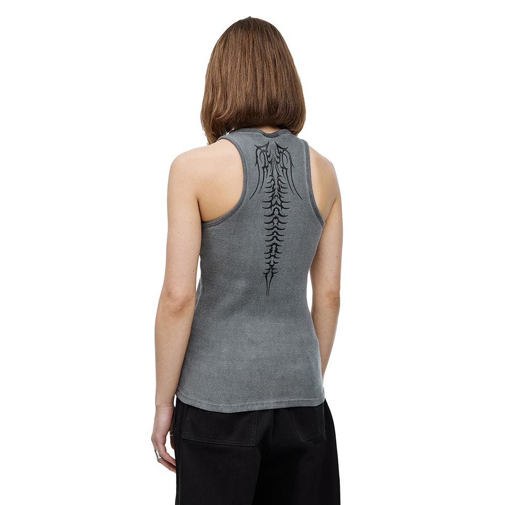 Майка Волчок Chimera серая