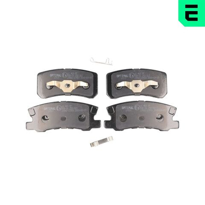 OPTIMAL - BP10537-OPT - Brake Pad Set, disc brake