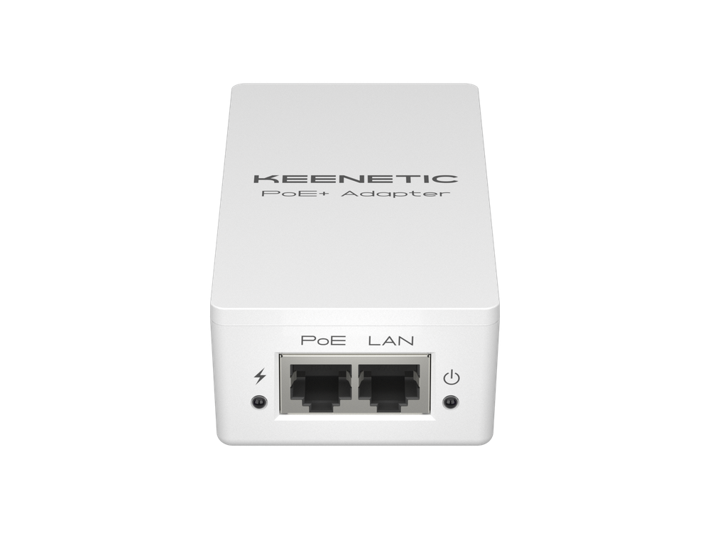 Гигабитный адаптер питания Keenetic PoE+ Adapter (KN-4510)