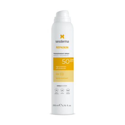 REPASKIN TRANSPARENT SPRAY SPF50 Спрей солнцезащитный прозрачный для тела (аэрозоль)