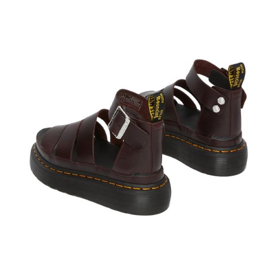 Dr. Martens Clarissa II Atlas Quad 'Dark Red'