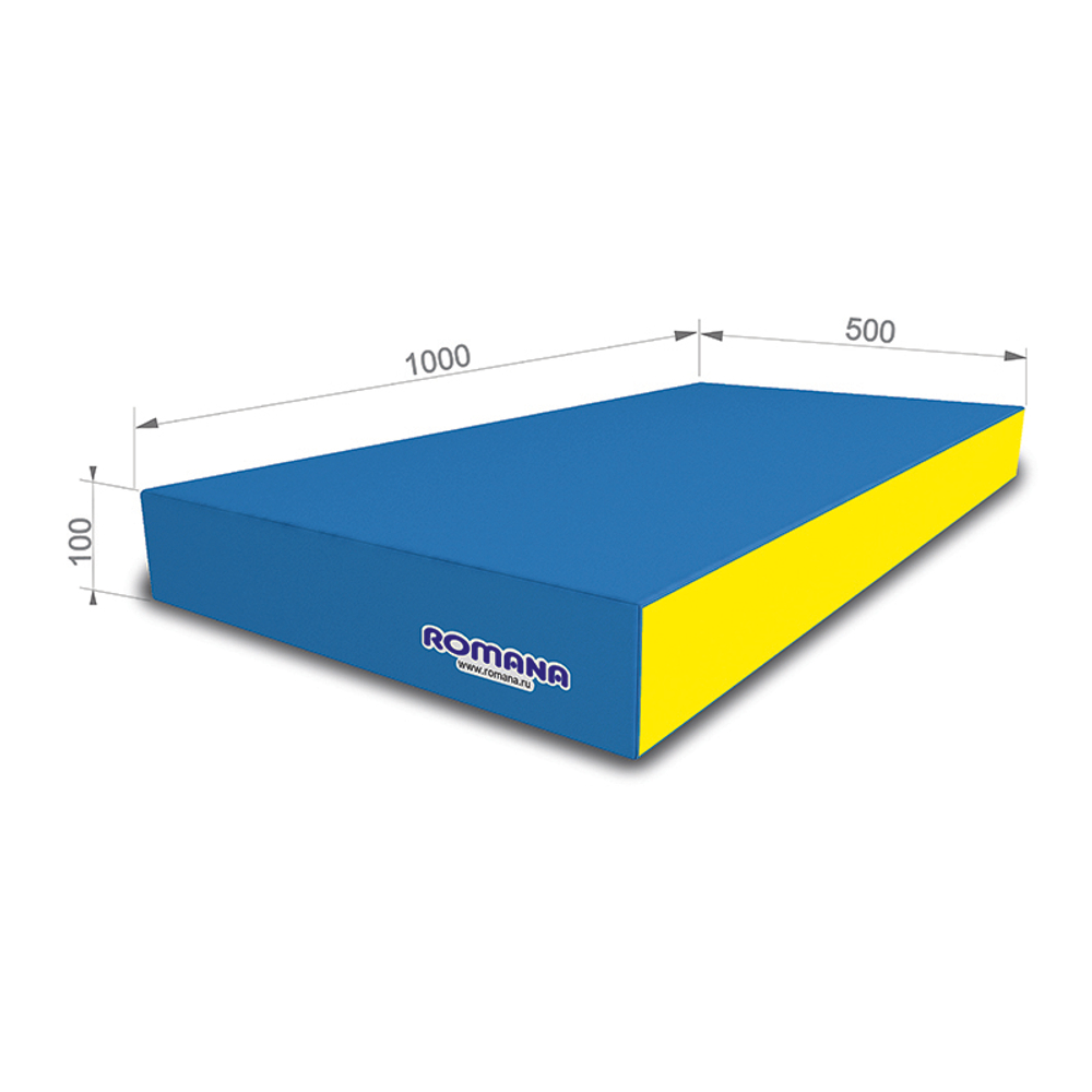 РОМАНА Мягкий щит (Мат) 1000*500*100, одинарный