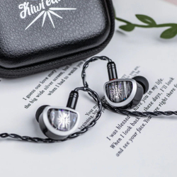 Наушники проводные Kiwi Ears Airoso, внутриканальные, гибридные, без микрофона, 3.5 мм