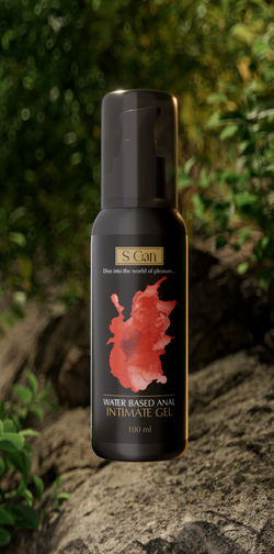 Лубрикант на водной основе для анального секса SGAN Sensual, 100 мл
