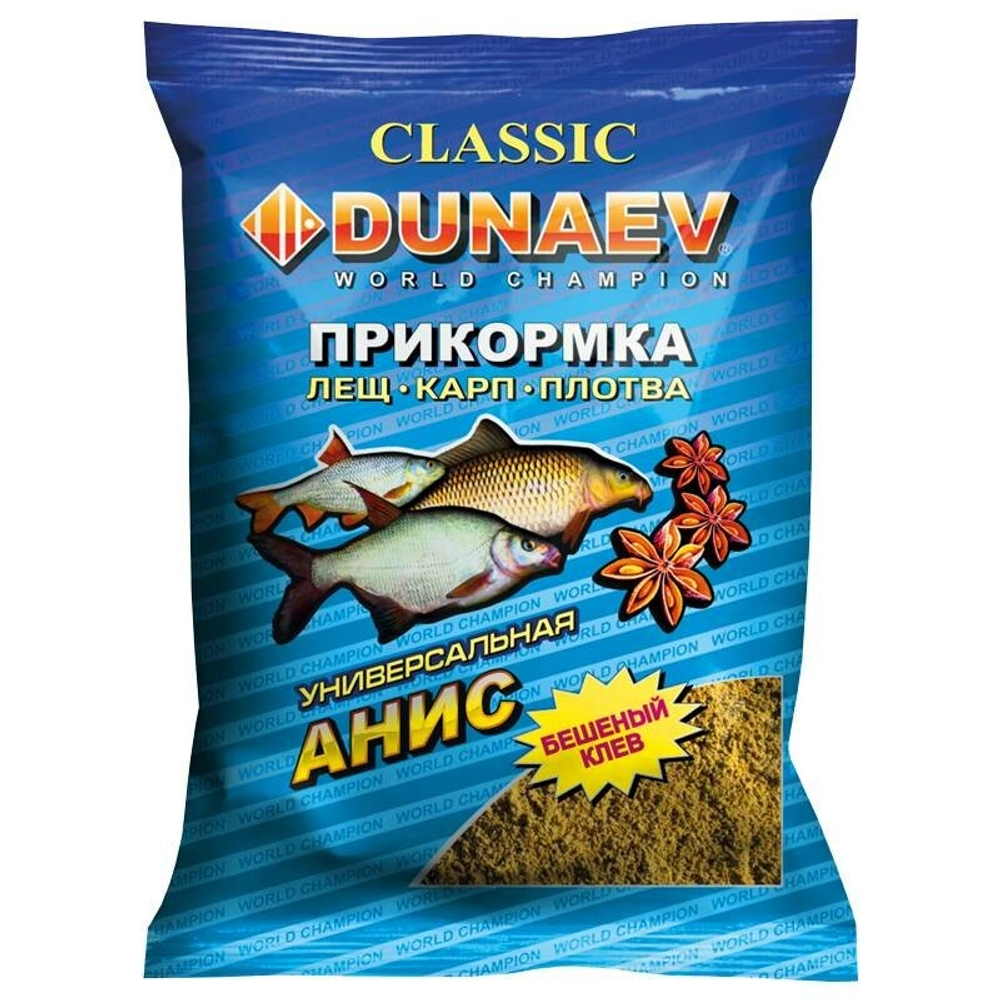 Прикорм Дунаев Классика 0,9кг Анис