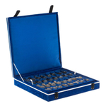 Шахматы "Дебют" мрамор, ракушечник доска 38х38 см