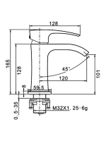 Смеситель для раковины GAPPO G1007-6
