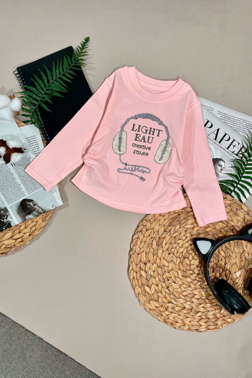 Лонгслив для девочек