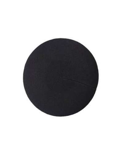 Берет из кашемира чёрный