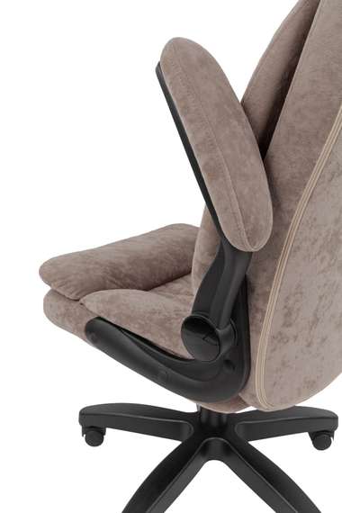 Кресло Chairman Home 533 Россия ткань S темно-бежевый