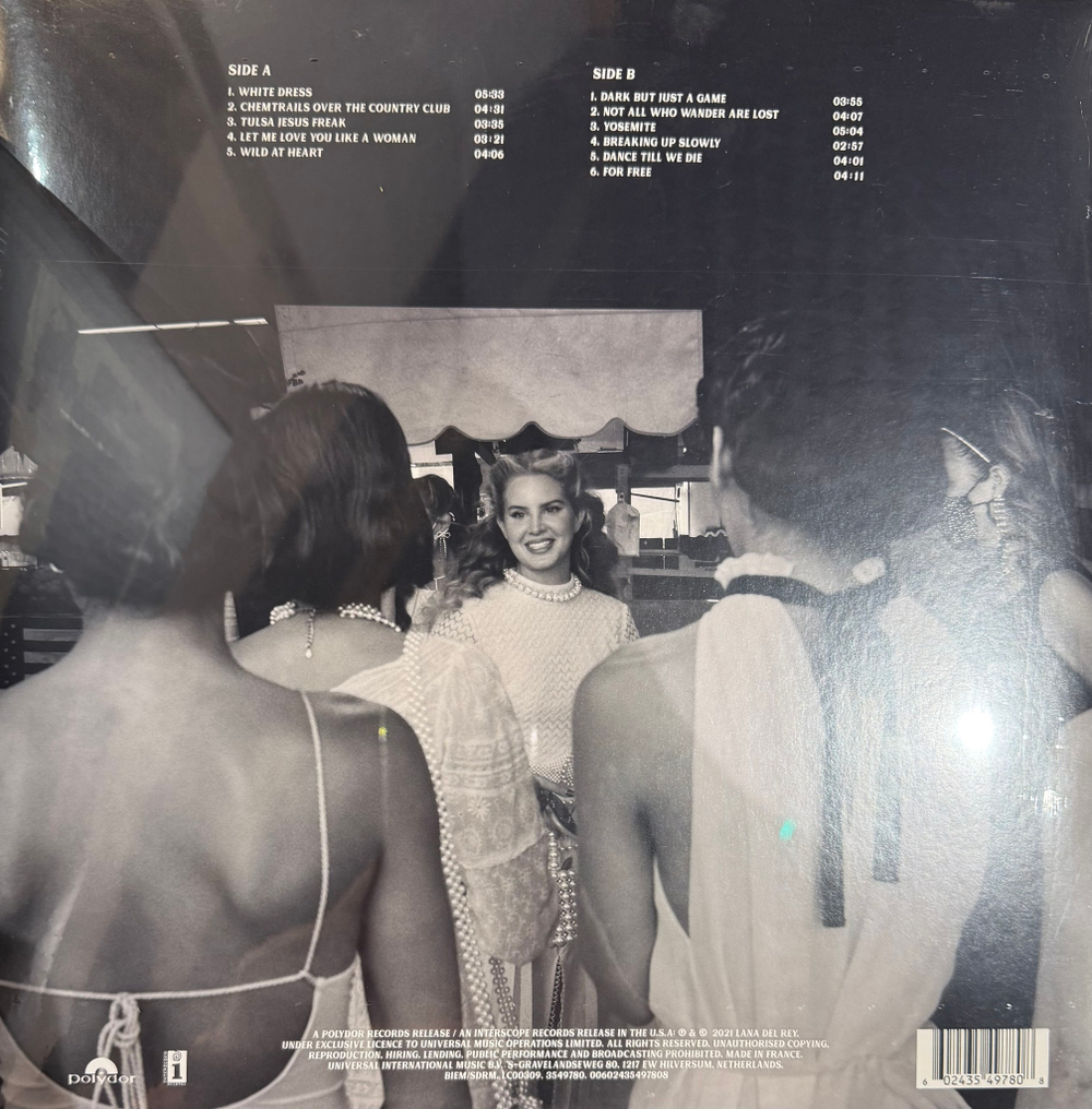 Виниловая пластинка Lana Del Rey ‎– Chemtrails Over The Country Club LP