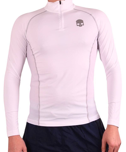 Теннисная футболка Hydrogen Essential Zipped Second Skin Long-Sleeve