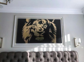 Кейс "Золотой лев" - Картины на заказ от Анастасии Бореаль