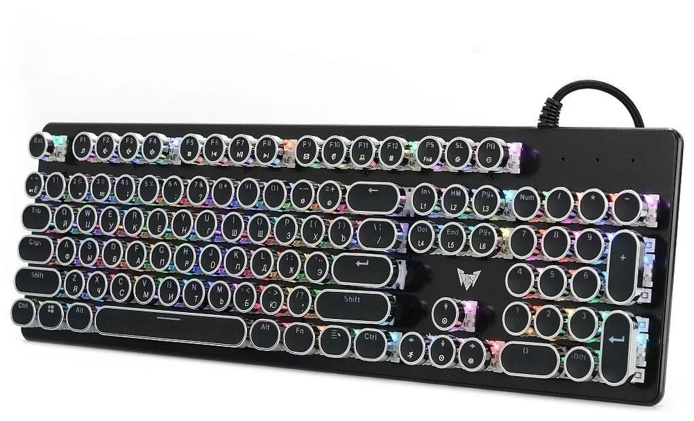 Проводная клавиатура с подсветкой