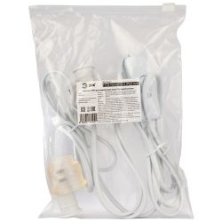 Патрон ЭРА FITO-Holder G13 IP65 mini для ламп FITO до 600 мм 2хG13 с выключателем, вилкой 1.5 м