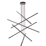 Citilux Стиг CL203261 LED Люстра подвесная с пультом Чёрная