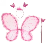 Карнавальный набор (крылья,палочка, ободок) «Чудесная принцесса», розовый