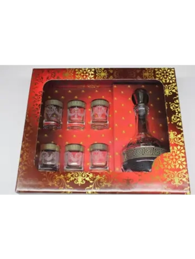 Набор графин и 6 стопок