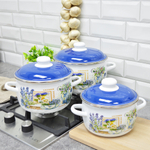 Набор кастрюль "Горная лаванда" №02