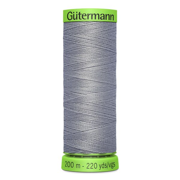 Нитки для тонких тканей Gutermann Extra Fine 150 (200 метров), 5 кат. | 040 пепельно-серый