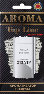 Ароматизатор для автомобиля AROMA TOP LINE №39 212 VIP картон
