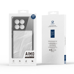 Тонкий чехол с мягкими рамками от Dux Ducis для смартфона Xiaomi Poco F6 Pro, серия Aimo Series Case