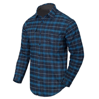 Helikon-Tex GreyMan Shirt - Blue Stonework Plaid