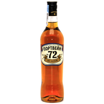 Вино Портвейн белое № 72 0,7 л