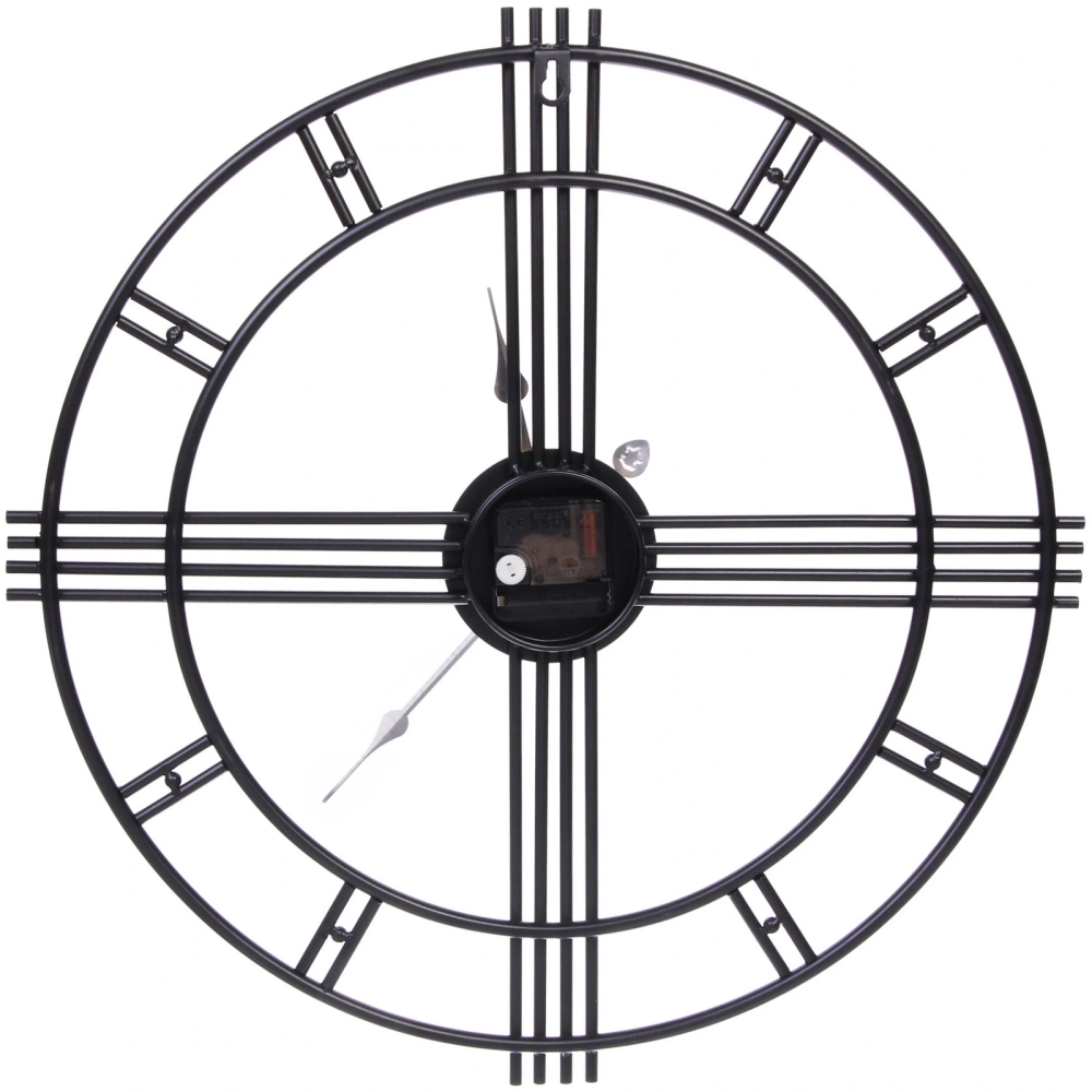 Часы настенные «LOFT HOME « 50см, черные