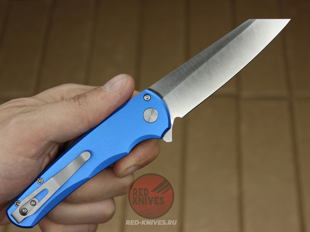 Нож Pro-Tech Malibu Reverse Tanto (синий) 5202