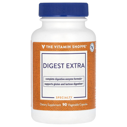 The Vitamin Shoppe, Digest Extra, 90 растительных капсул