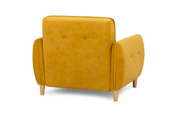 Кресло еврокнижка Анита, Желтое