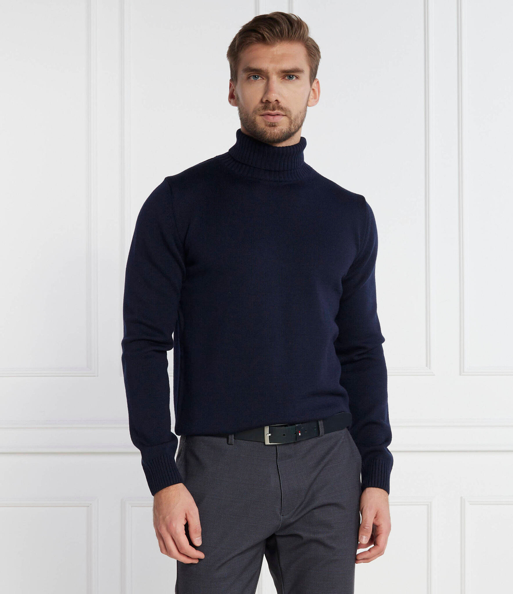 Хлопковый гольф Stenstr\u00f6ms - темно-синий(420153 1885)