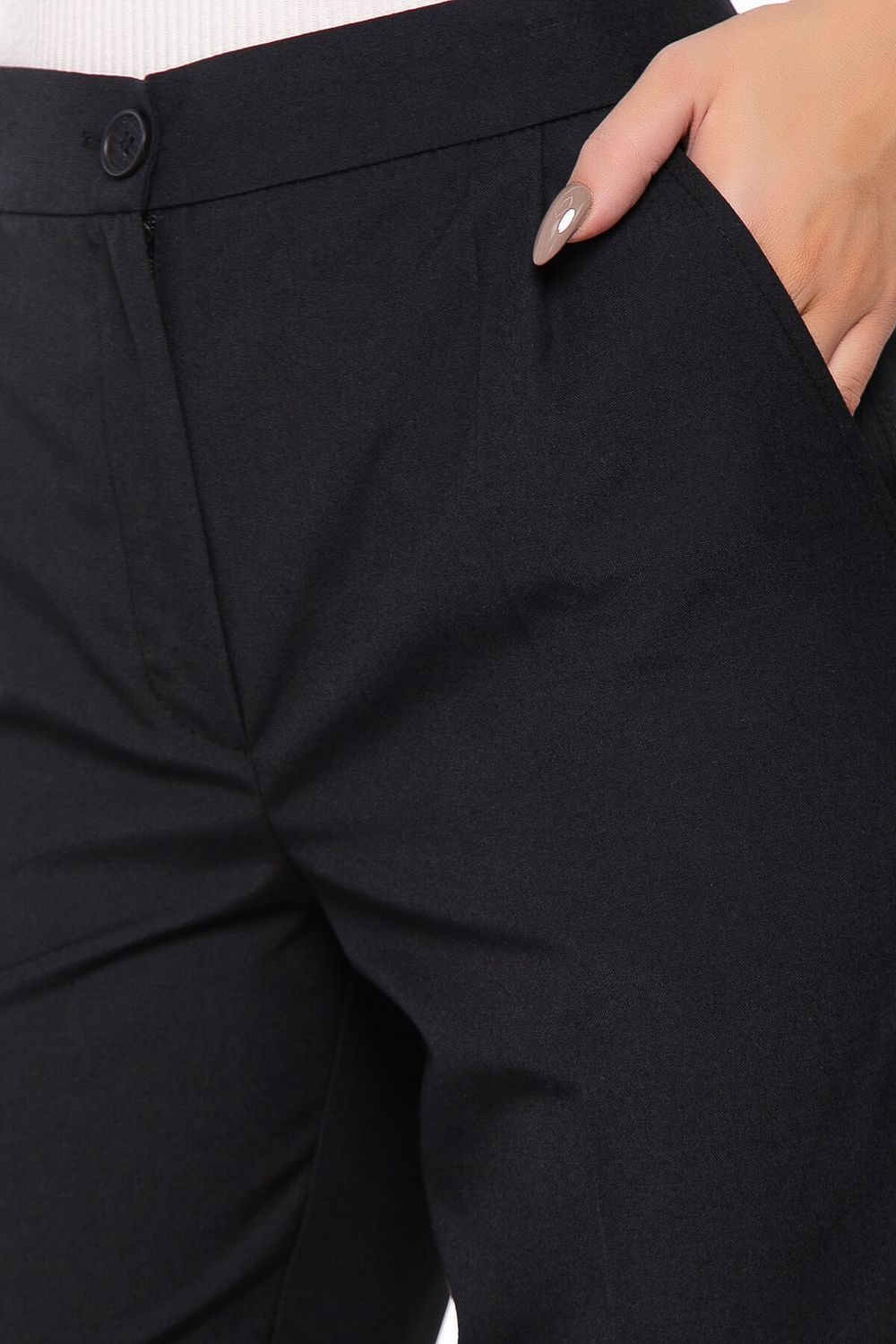 Брюки "Секрет успешной леди" (черные) Б7683 LT Collection (Акция)