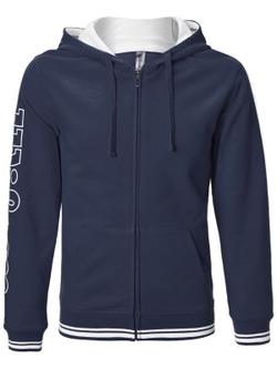 Куртка теннисная Wilson Team II FZ Hoody M - Blue
