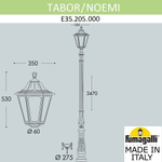 Парковый фонарь Fumagalli NOEMI E35.205.000.WYH27