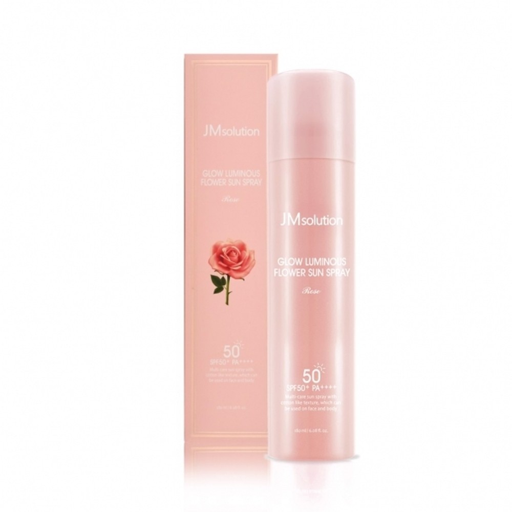 Спрей солнцезащитный JMSolution Glow Luminous Flower Sun Spray SPF50 180мл