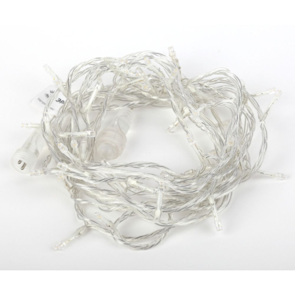 ENON-5B ЭРА Гирлянда LED Нить 5 м теплый свет, 24V, IP44 | Гирлянды